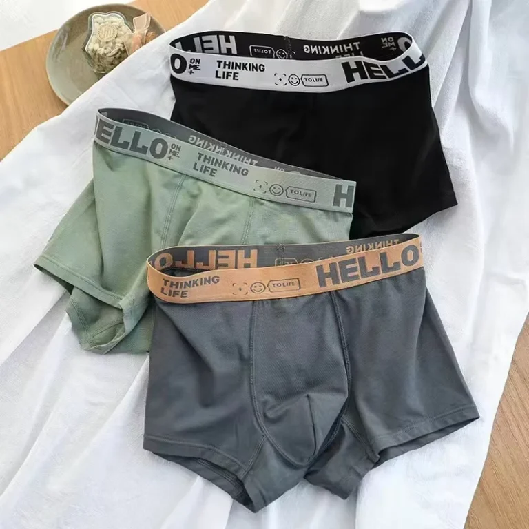 100-Cotton-Breathable-Mens-Underwear-Mens-Briefs-Boxers