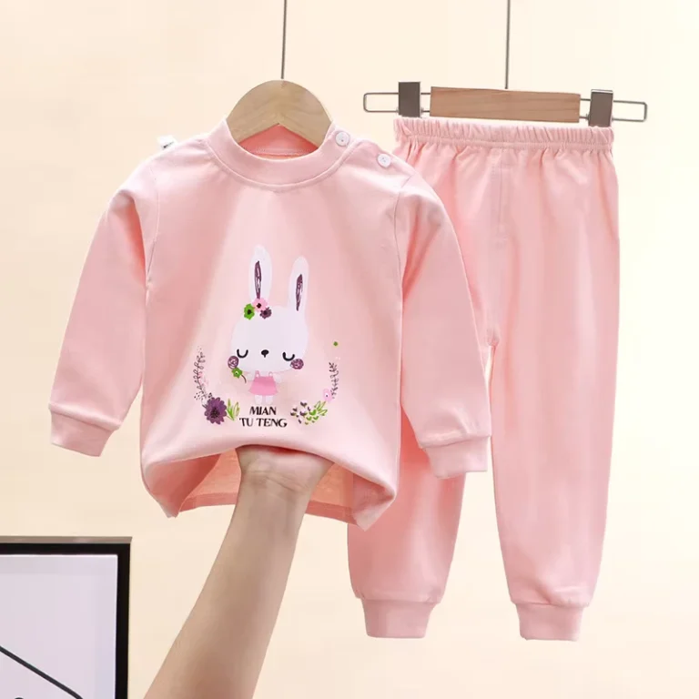 100-Cotton-Underwear-Set-Boy-Pajamas-Girl-Baby-Shien-Clothes-Pants-Home-Childrens-Clothing
