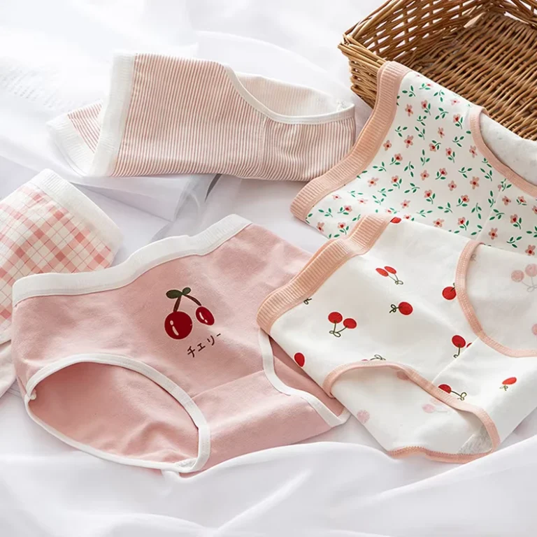 6Pcs-Lot-Pure-Cotton-Underwear-Cute-Knot-Soft-Breathable-Briefs-Cute-Young-Panties-Solid-Girl-Children-Clothes-0607
