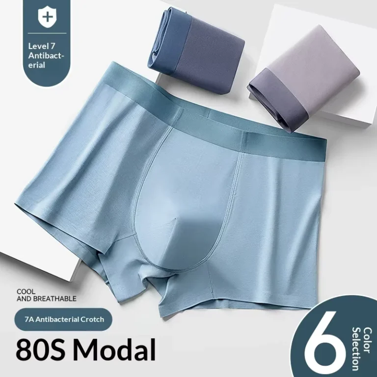80-count-Modal-Mens-Mid-rise-Underwear-with-7A-Antibacterial-Crotch-Seamless-Breathable-Boxer-Briefs-ODM