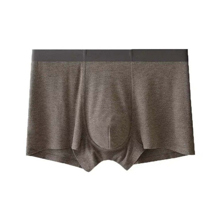 Autumn-Winter-Brushed-Mens-Underwear-Silk-Antibacterial-Crotch-Seamless-Breathable-Soft-Mens-Underwear