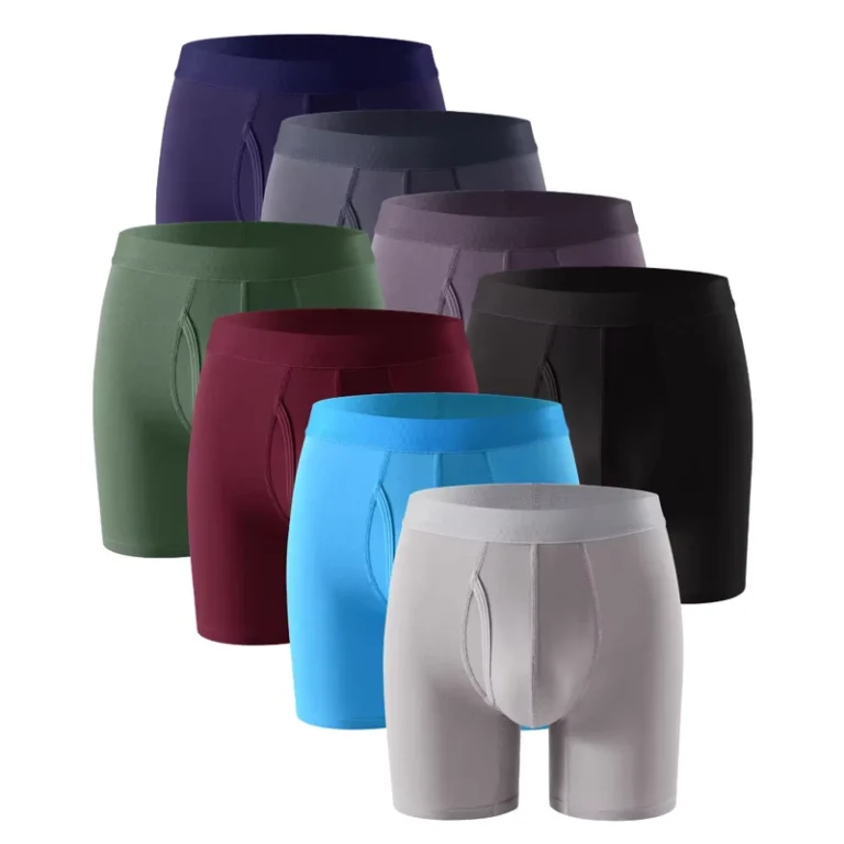 Bamboo-Fiber-Mens-Underwear-Comfortable-Breathable-Bamboo-Fiber-Long-Leg-Panties-Mens-Boxer-Briefs-OEM-Underwear