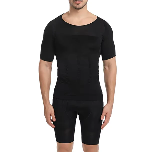 Best-Selling-Custom-Compression-Shaper-Slimming-Gynecomastia-Undershirts-Shirt-Gym-Clothing-Men-Tank-Top