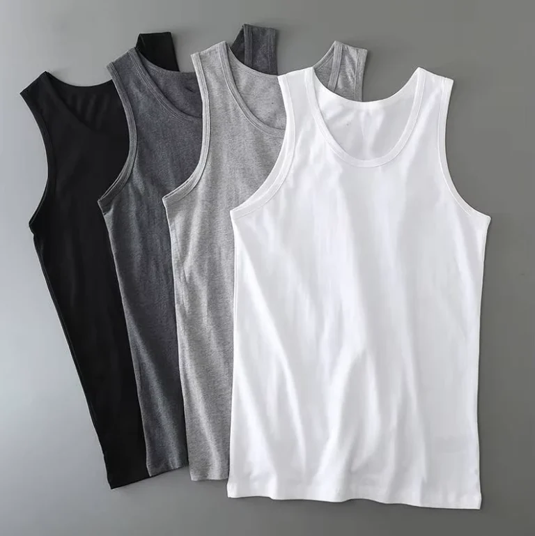 Black-Mens-Solid-Color-Fitness-Singlet-Tank-Top-Undershirt-Breathable-Training-Gym-Cotton-for-Men-Customized-Logo-Casual-Knitted