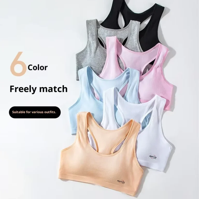 Border-Strapless-Underwear-for-Junior-High-School-Girls-Development-Stage-Anti-Light-Thin-Small-Wire-Free-Breathable