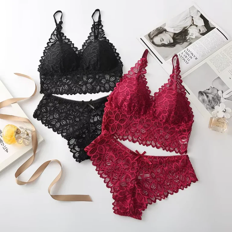 Bra-Brief-Sets-New-Popular-Women-Lace-Lingerie-Set-Beautiful-Flower-Embroidered-Deep-V-Underwear-and-Panty-Set