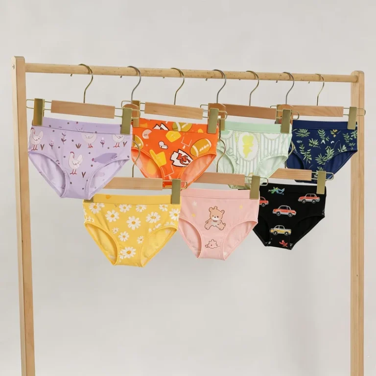 Breathable-Bamboo-Fiber-Girls-Thong-Cartoon-Print-Children-Underwear-OEM-Support-7-Day-Sample-Delivery