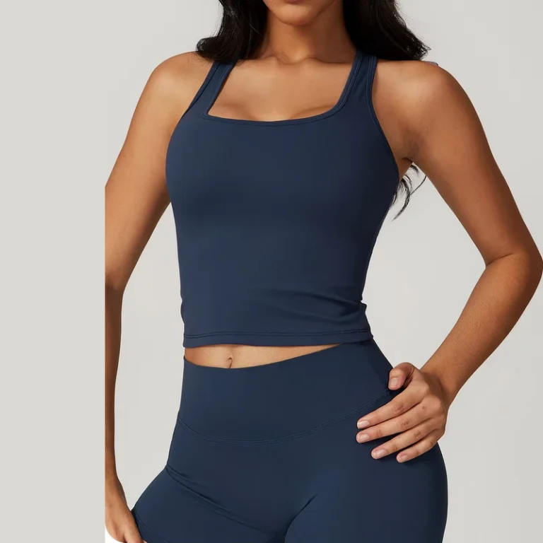 Camisole-tank-Top-Women-Lightweight-Stretch-Square-Neck-Supportive-Running-Tank-Tops