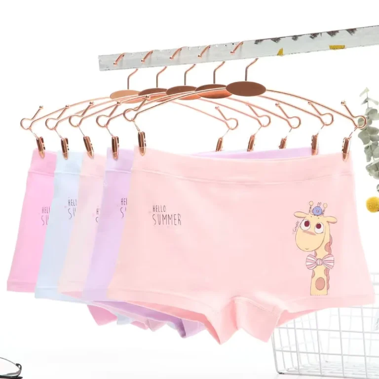 Childrens-Underwear-5-pieces-Girls-Boxer-Briefs-Baby-Underwear-Factory-Direct-Sales-Girls-Cotton-Underwear