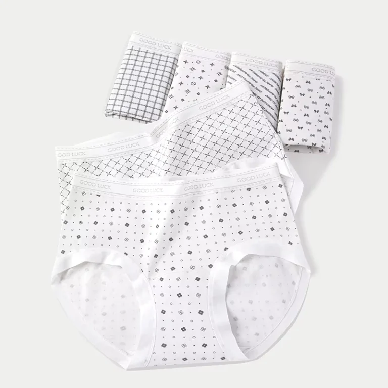 China-Suppliers-Customized-Comfortable-Cotton-Womens-Panties-Full-Coverage-Seamless-No-Curling-Mid-Waist-Breathable-Panty-Briefs