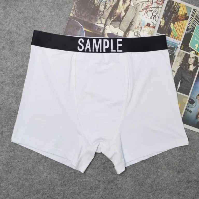 Classic-Cool-Men-Underwear-Boxer-Briefs-White-Para-Hombre-Oem-Manufacturer