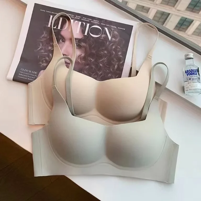 Comfortable-Anti-Sagging-No-Trace-No-Steel-Ring-Bralette-Gather-Push-up-Womens-Bra