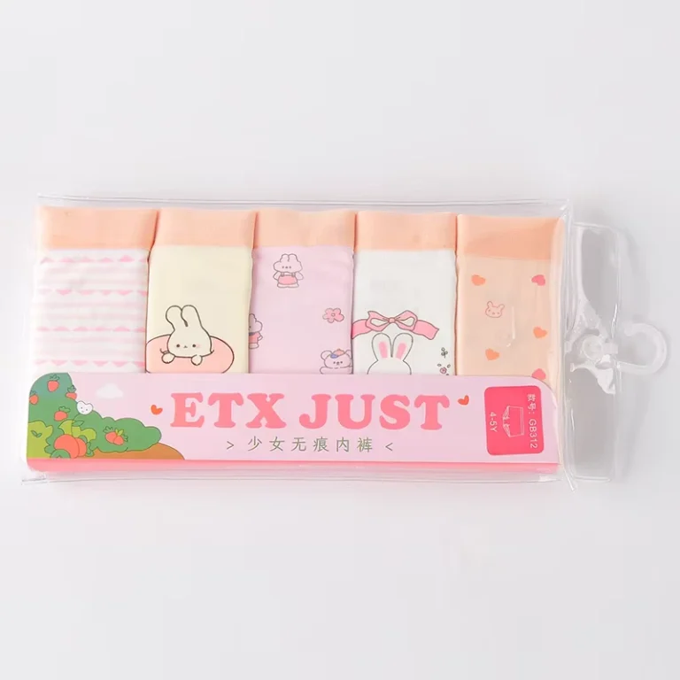 Comfortable-Printed-Kids-Cotton-Underwear-Girls-Panties-Boxer-Preteen-Underwear