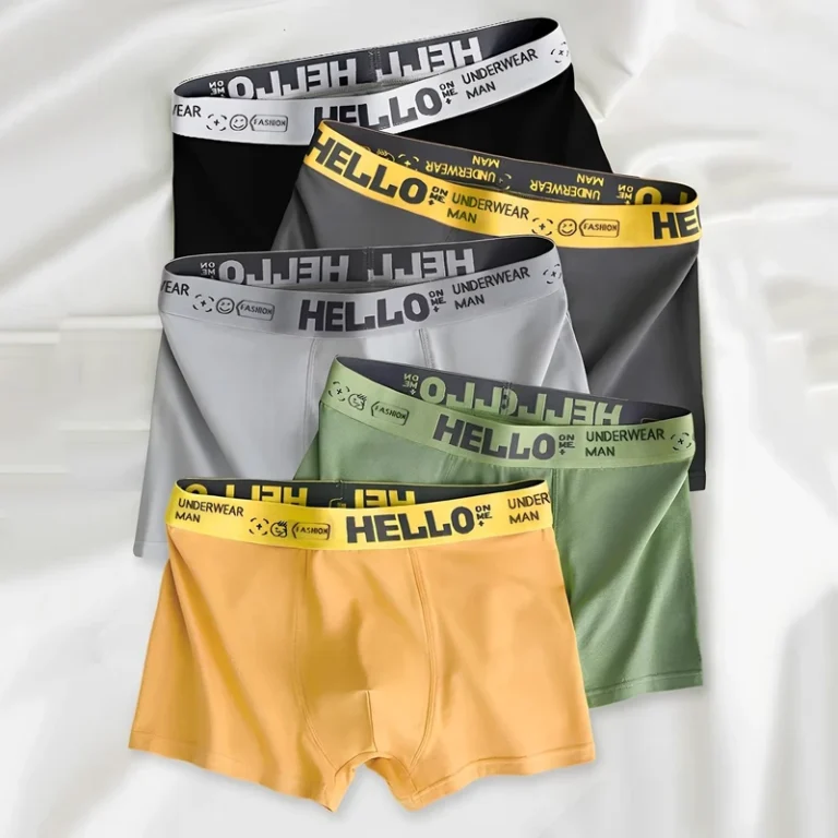 Comfortable-and-Sexy-Mens-Boxer-Shorts-Multi-Colored-Plus-Size-Mens-Underwear-Cool-and-Breathable-in-Summer