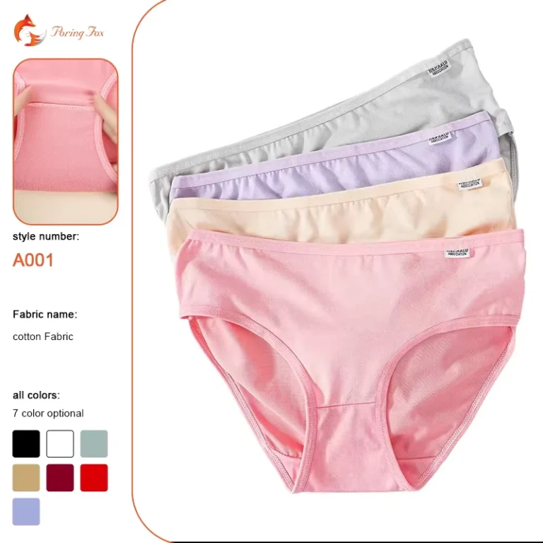 Cotton-Lingerie-Panties-for-Women-Solid-Color-Female-Underpants-Comfortable-Panties-Logo-on-Waist-Womens-Panties