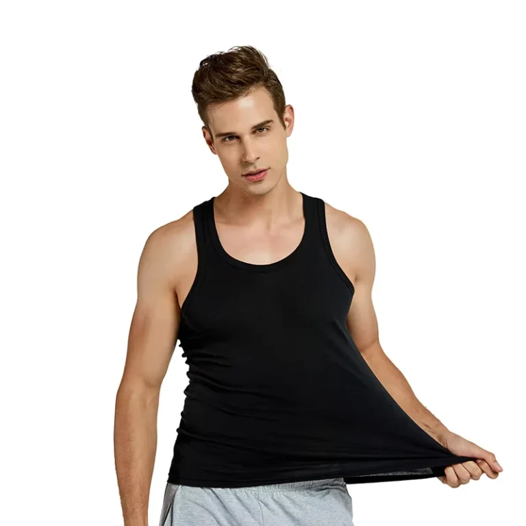 Cotton-Mens-Underwear-Sleeveless-Tank-Top-Solid-Muscle-Vest-Undershirts-O-neck-Gym-Clothing-T-shirt-Mens-Vest