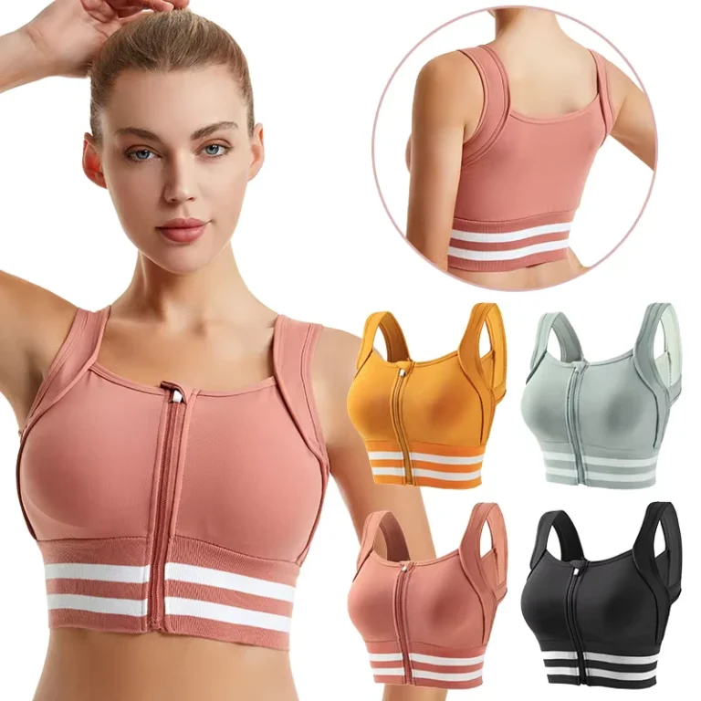 Custom-Fit-Shock-Absorbing-Stable-Support-Sports-Bra-with-Front-Zipper-Side-Tuck-for-Spillover-and-Medium-High-Support