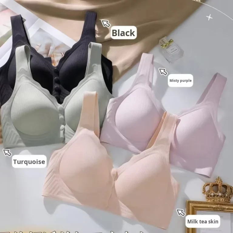 Custom-Invisible-Everyday-Nursing-Bra-Plus-Size-Front-Closure-Thin-Summer-Wire-Free-Anti-Sagging-for-Breastfeeding