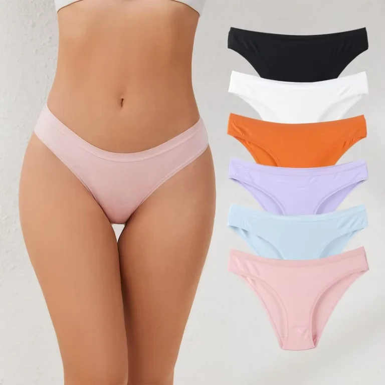 Custom-Logo-Hot-Sales-Womens-Low-Waist-Soft-Breathable-Modal-Brief-Bikini-Underwear-Panties