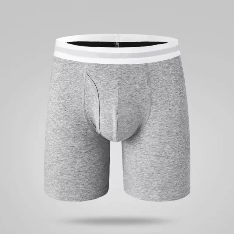 Custom-Logo-Mens-Boxer-Briefs-Anti-wear-Underwear-with-Solid-Color-Polyester-Spandex-Cotton-Waist-Logo-Placement
