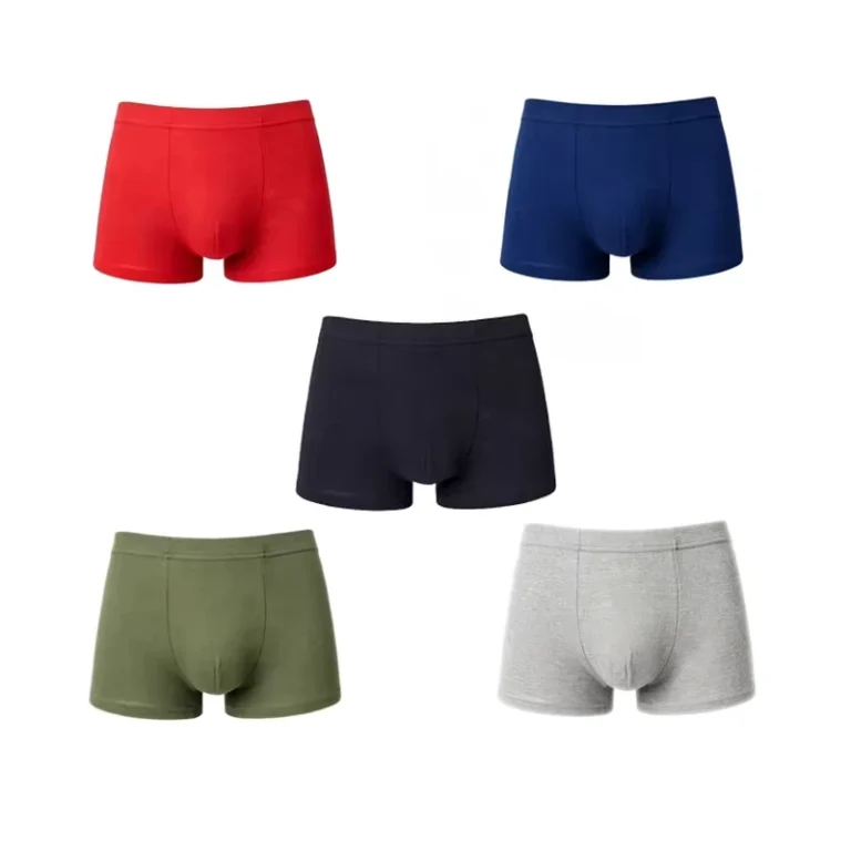 Custom-Made-Cotton-Spandex-Solid-Color-Mens-Plus-Size-Boxer-Briefs-Mid-Rise-3D-Loose-Fit-Comfortable-Underwear