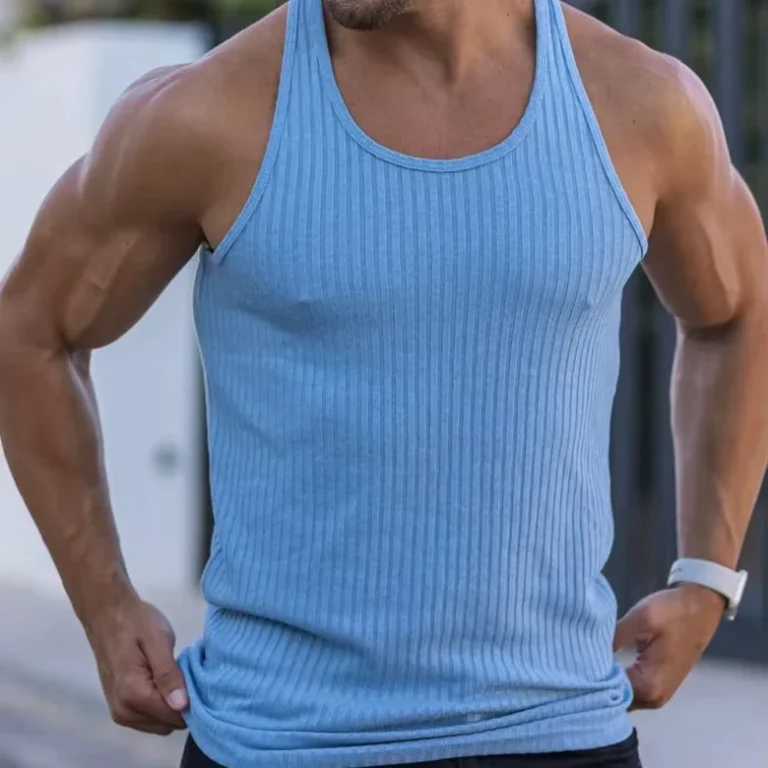 Custom-Men-Cotton-White-Workout-Fitness-Bodybuilding-Undershirt-Training-String-Singlet-Gym-tank-Tops-Vest-for-Men