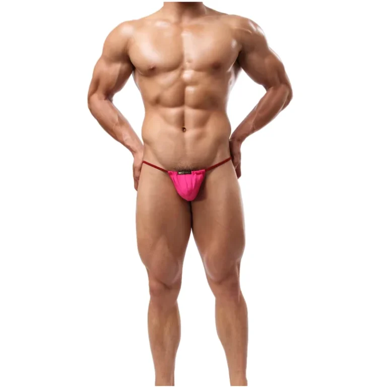 Custom-Mens-Plus-Size-Breathable-Underwear-G-string-Thong