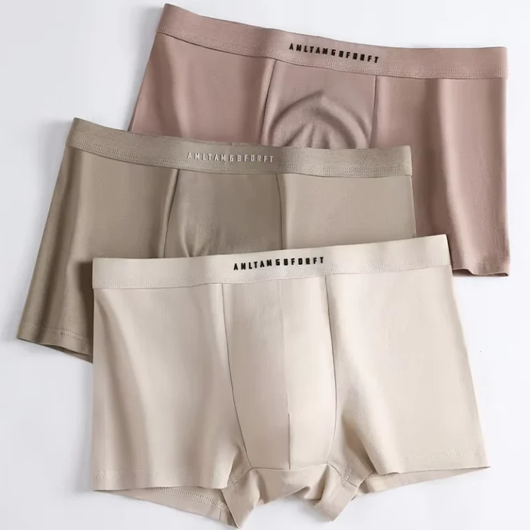 Custom-Solid-Color-Soft-Mens-Boxer-Shorts-Daily-Comfortable-Breathable-Underwear-Underpant-Men-Organic-Cotton-OCS-Boxers-Briefs