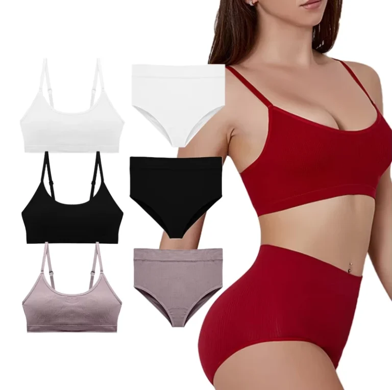 Custom-Womens-Bras-and-Panties-Set-Sexy-Plus-Size-Cotton-Lingerie