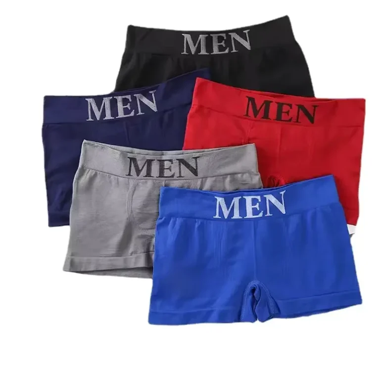 Customizable-Plus-Size-Mens-Seamless-Comfort-Briefs-Boxers-Mid-Rise-with-Breathable-Feature