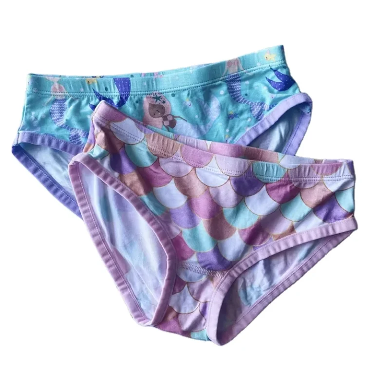 Customized-Kids-Girls-Bamboo-Briefs-Underwear-Toddler-Softest-Bamboo-Underwear-Comfort-for-All-Age-Custom-Print-Fabric-Clothes