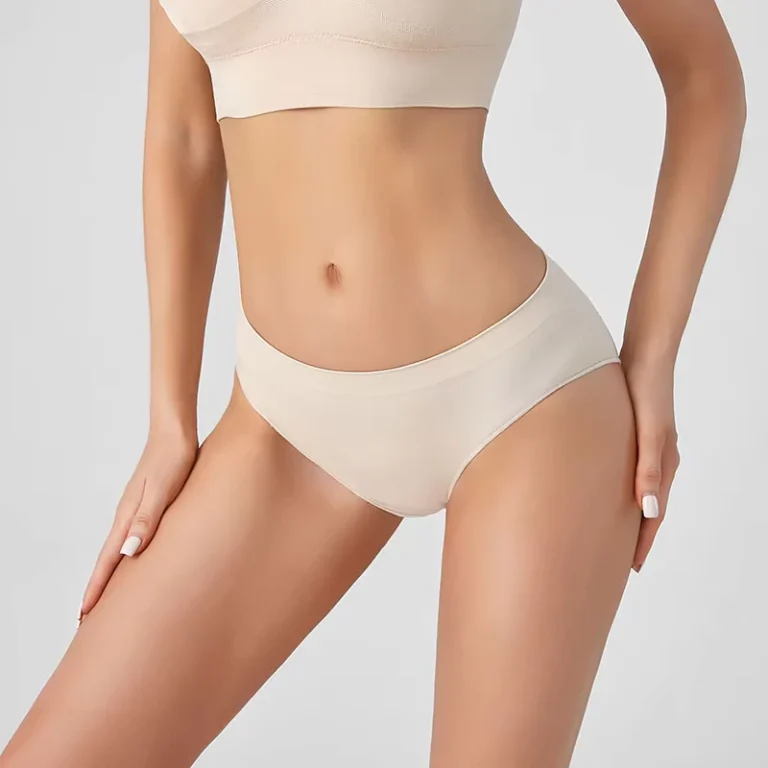 Customized-Size-Low-Waisted-Comfortable-Sexy-Brief-Seamless-Panties-with-Light-Control-Nylon-Spandex-for-Women