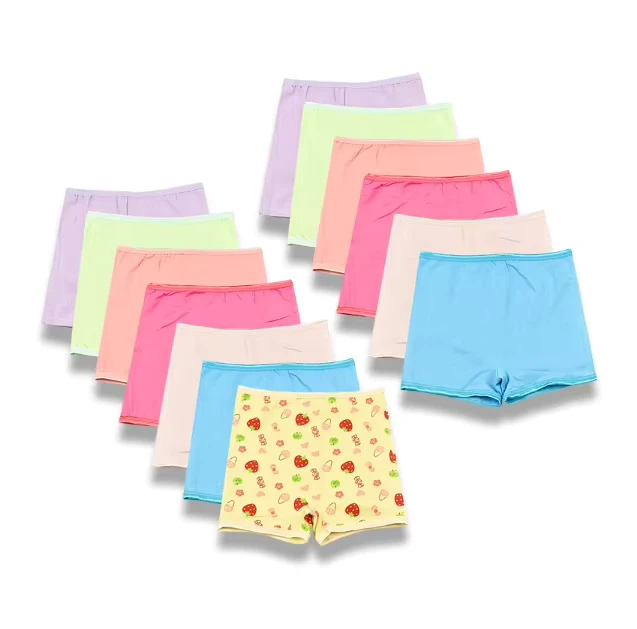 Cute-Little-Girls-Cotton-Boxer-Panties-Printed-Underwear-Panties-Calcinha-Infantil-for-Children
