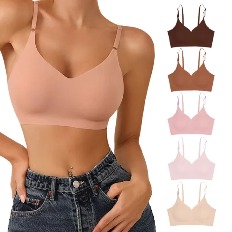 D002-Invisible-Seamless-Multiple-Colors-High-Quality-Gather-Bra-With-Chest-Sling-Vest-Sport-Bralettes-Underwear