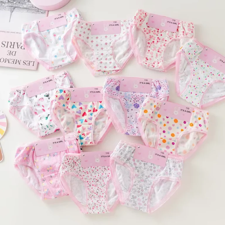 Direct-From-Manufacturer-Cute-Childrens-Boxer-Briefs-Underwear-Set-100-Cotton-Girls-Panties-3-Piece-Pack-for-Ages-12-Years