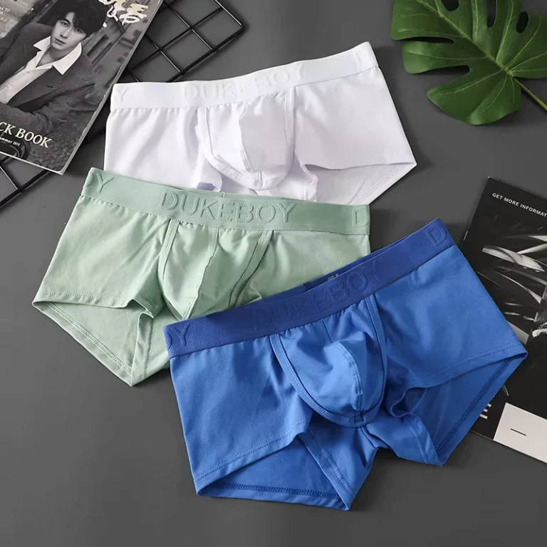 Double-Open-Mens-Cotton-Boxer-Briefs-with-Separate-Support-Pouch-Mid-Rise-Print-Breathable-Soft-ODM-Knitted-for-Adult-Men