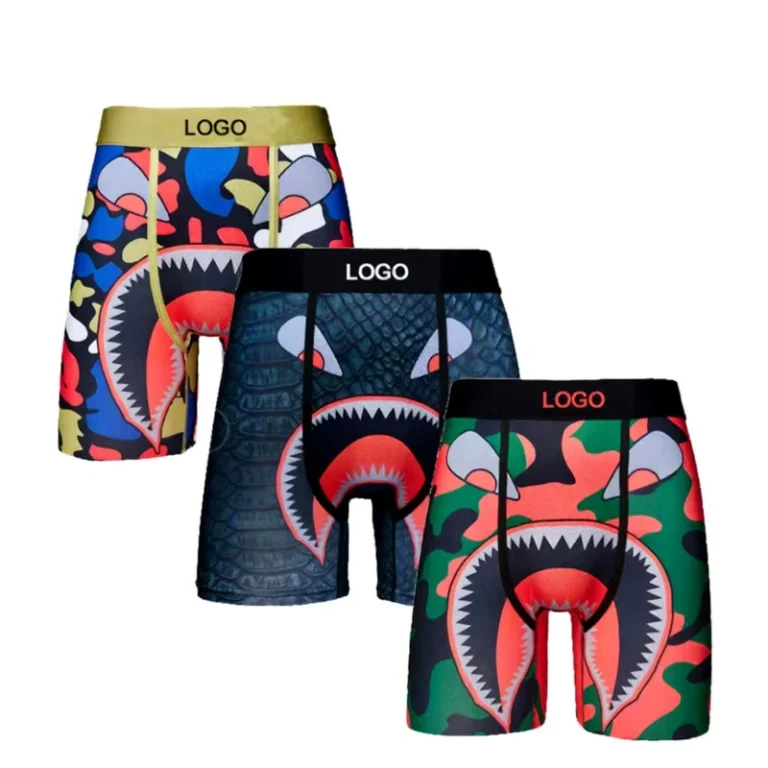 Eco-Friendly-Digital-Printing-Solid-Waist-Logo-Knitted-Breathable-Polyester-Mens-Boxer-Briefs