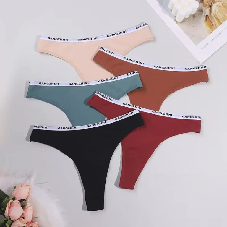 European-American-Cross-border-Letter-print-Antibacterial-Anti-Exposure-Thong-Panties-Quick-dry-Breathable-Cotton-Womens