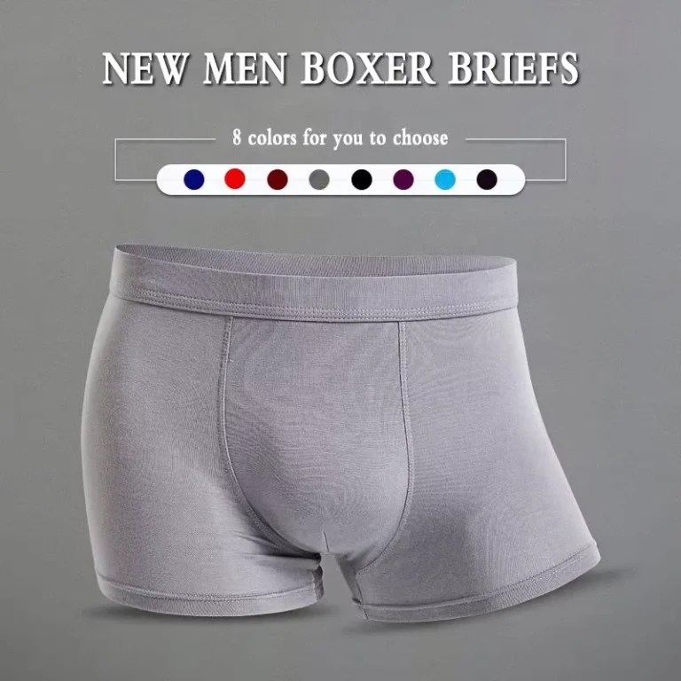 Factory-Direct-Breathable-Large-Size-Mens-Underwear-Mens-Modal-Bamboo-Fiber-Boxer-Briefs