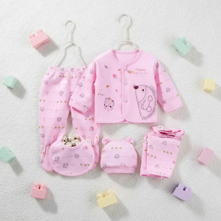 Factory-Directly-Sale-Comfortable-Newborn-Underwear-Baby-Gift-Set-100-Cotton-Baby-Five-piece-Baby-Clothing
