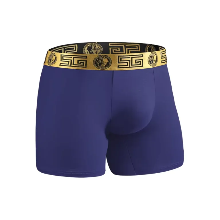 Factory-Price-Luxurious-Skin-Friendly-Breathable-High-Elasticity-Adult-Male-Boxer-Underwear-Mid-Rise-Waist-Solid-Color-Best