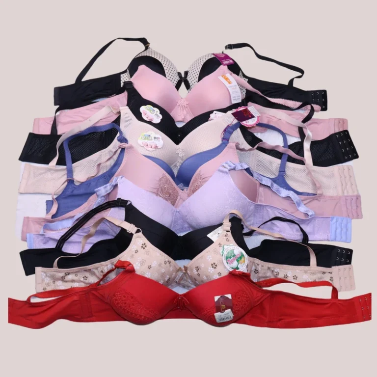 Factory-Tail-Goods-Three-dimensional-Cup-36-42-Size-Colour-Mix-Adjusted-straps-Thin-Breathable-Wire-Free-Bra-for-Woman