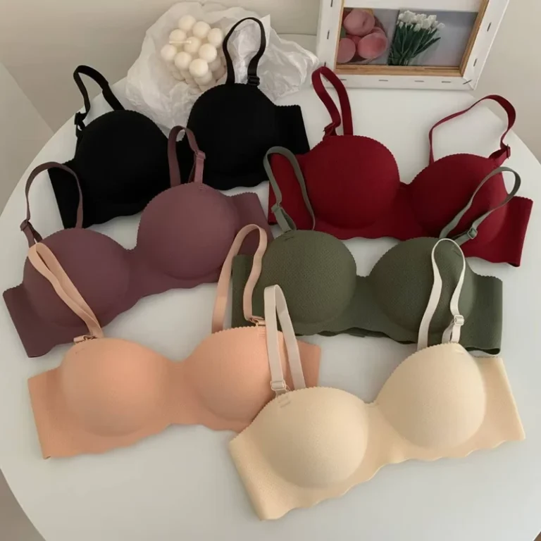 Fashionable-Comfortable-Breathable-Seamless-One-Piece-Push-Up-Womens-Bra-Solid-Color-Brassiere-Bra-for-Women-Seamless