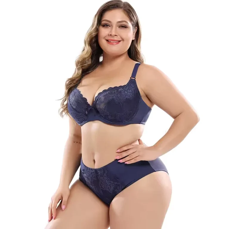 Fat-Lady-Bra-Set-Women-E-Cup-Plus-Size-Underwear-Bras-Panty