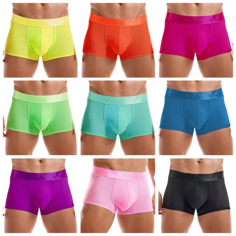For-Mens-Breathable-Knitted-Low-Rise-Mesh-Boxer-Briefs-Solid-Color-Gym-Sports-Underwear-Eco-Friendly-Anti-Bacterial-Quick-Dry