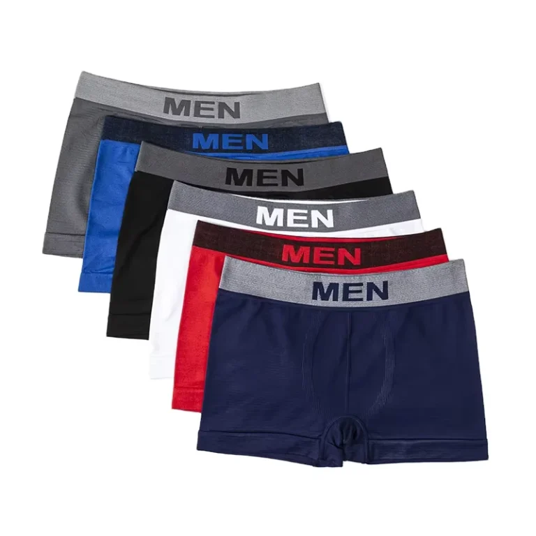 Full-Color-6-Pack-RTS002-Ready-to-Ship-Seamless-Mens-Boxer-Briefs-Trunk-Underwear-for-Men