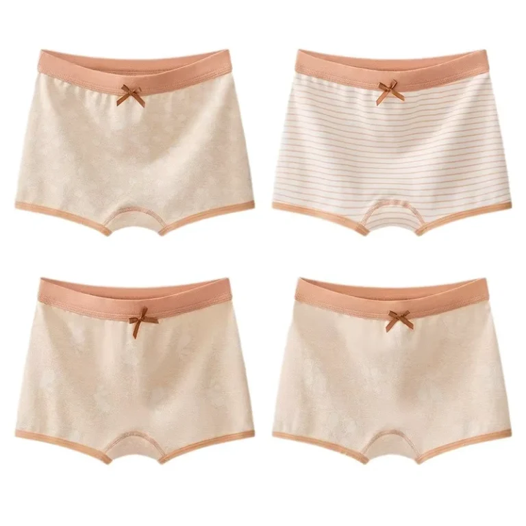 Girls-Boxer-Shorts-100-Pure-Cotton-Underwear-Thin-No-Butt-Pinching-Sizes-Medium-and-Large-for-Daily-Wear