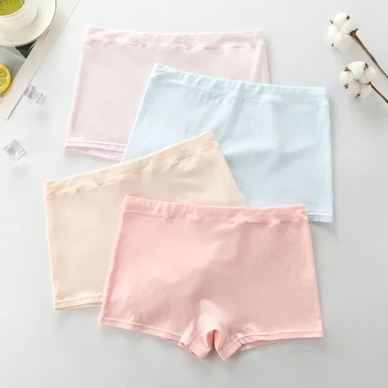 Girls-Underwear-Womens-Cotton-Solid-Color-Elementary-School-Children-5-8-14-Years-Old-Skin-Friendly-Underwear