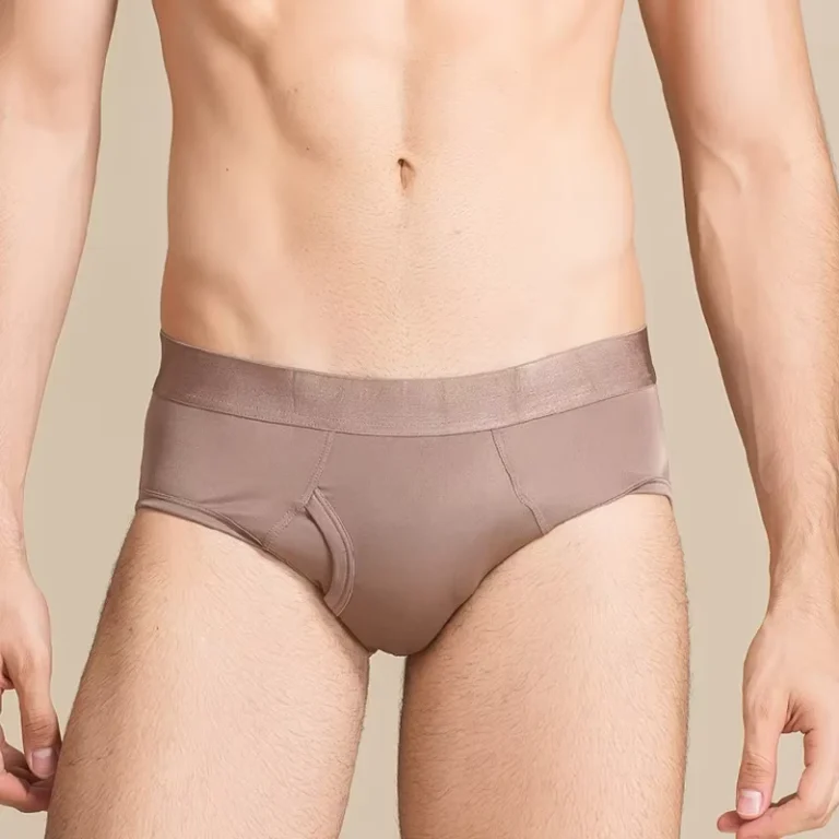 Good-Quality-Disposable-Breathable-Knitted-Mulberry-Silk-Boxer-Briefs-Mens-Underwear