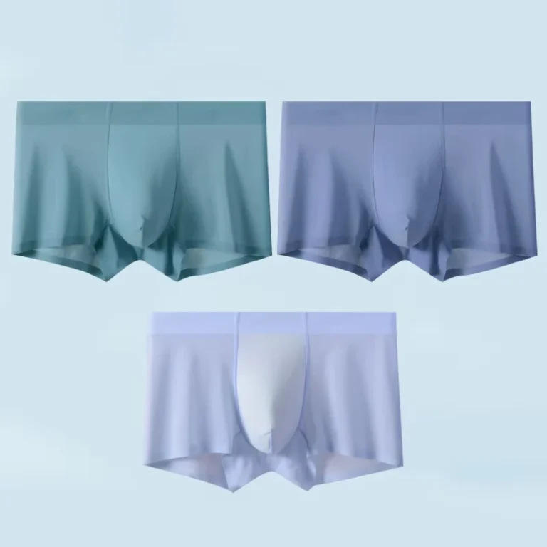 High-End-Mens-Underwear-New-Seamless-Modal-Breathable-Antibacterial-Four-Cornered-Pants-Boxers-Briefs